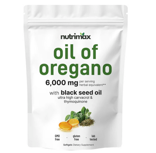 nutrimax™ Aceite de orégano con aceite de semilla negra